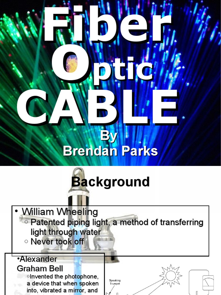 Fiber Optic Cable Overview and Types | PDF