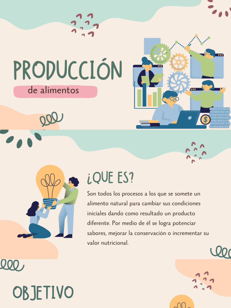Procesos Clave en la Producción de Alimentos | PDF | Alimentos ...