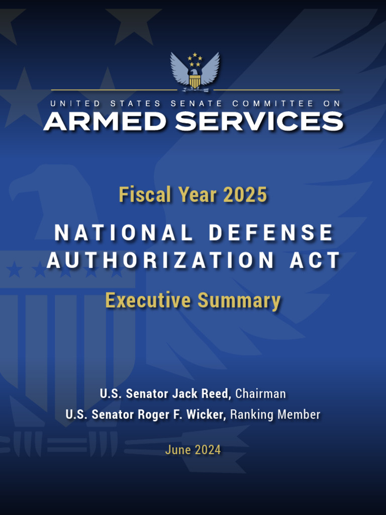 Fy25 Ndaa Executive Summary PDF Unmanned Aerial Vehicle Computer Security
