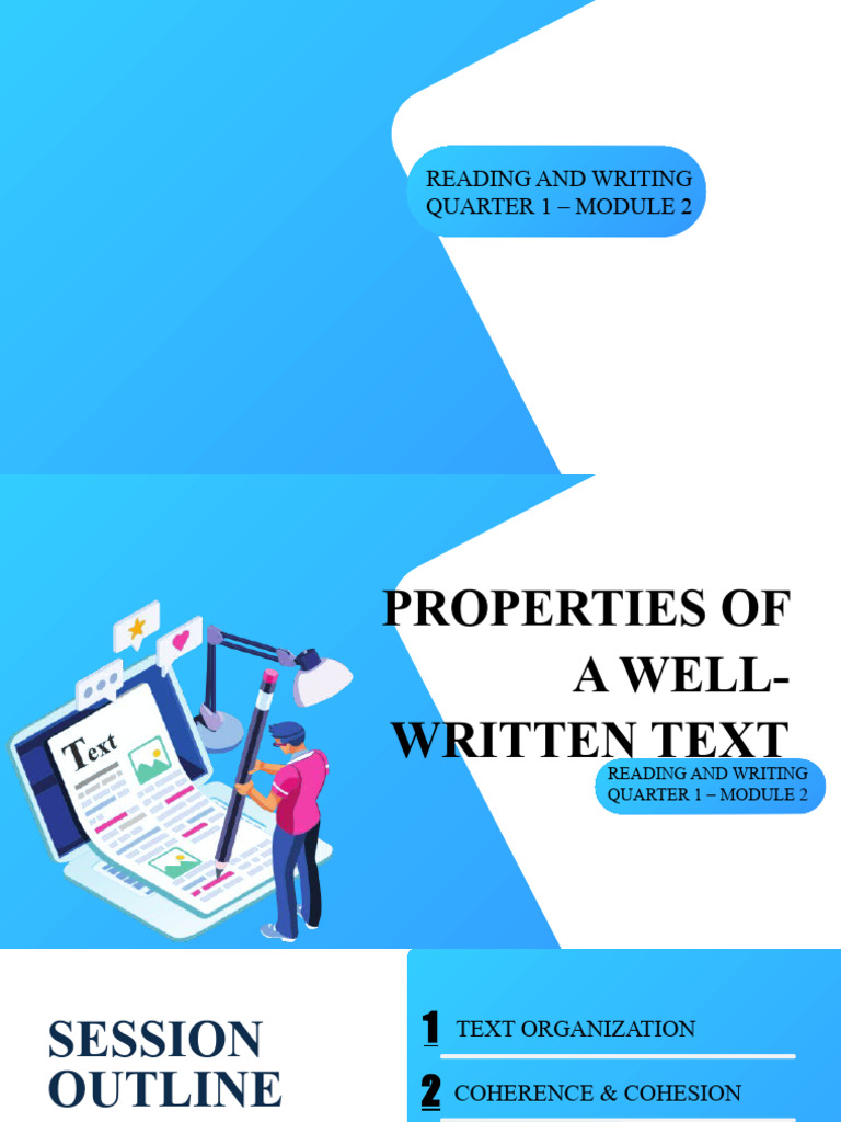 MODULE2EVALUATINGPROPERTIESOFAWELLWRITTENTEXT PDF