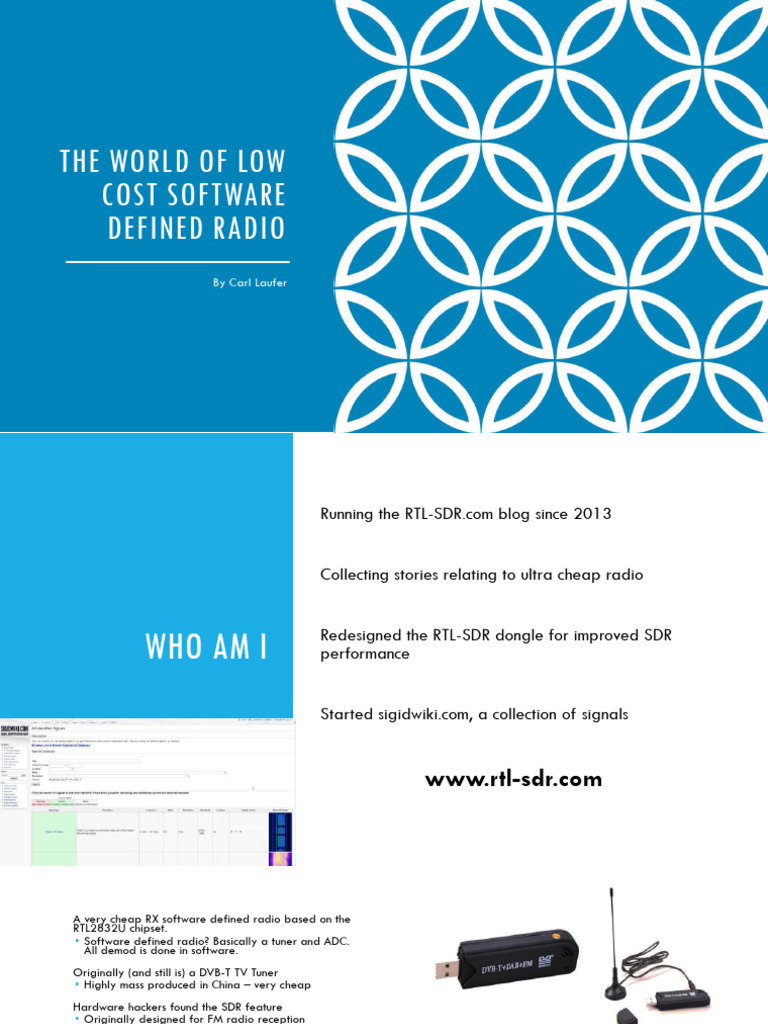 Exploring RTL-SDR Applications | PDF | Software Defined Radio | Radio