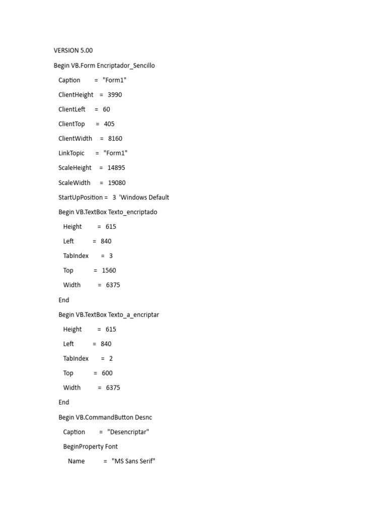 Simple Text Encryptor Form | PDF | Computers | Technology & Engineering