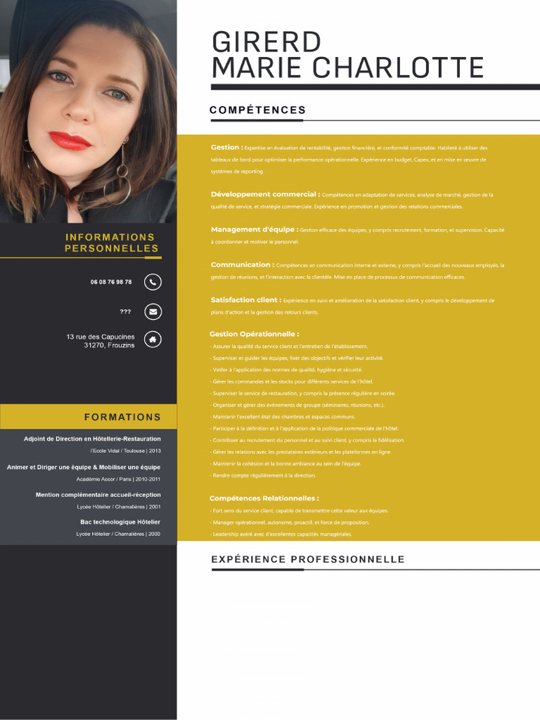 Test CV | PDF