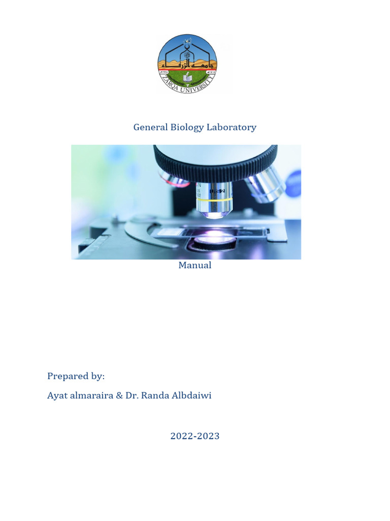 General Biology Lab Manual Overview | PDF | Laboratories