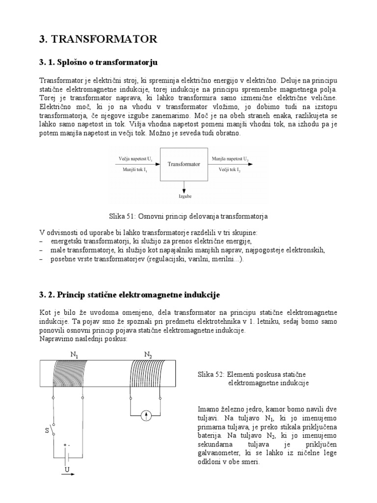 3 - Transformator | PDF