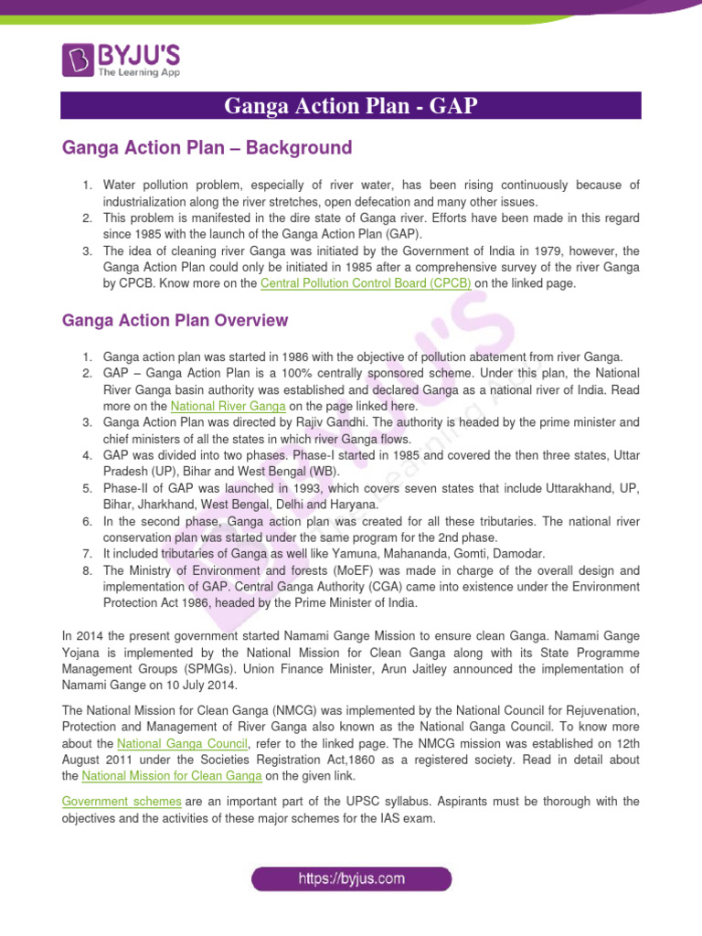 ganga-action-plan-gap-download-free-pdf-natural-environment