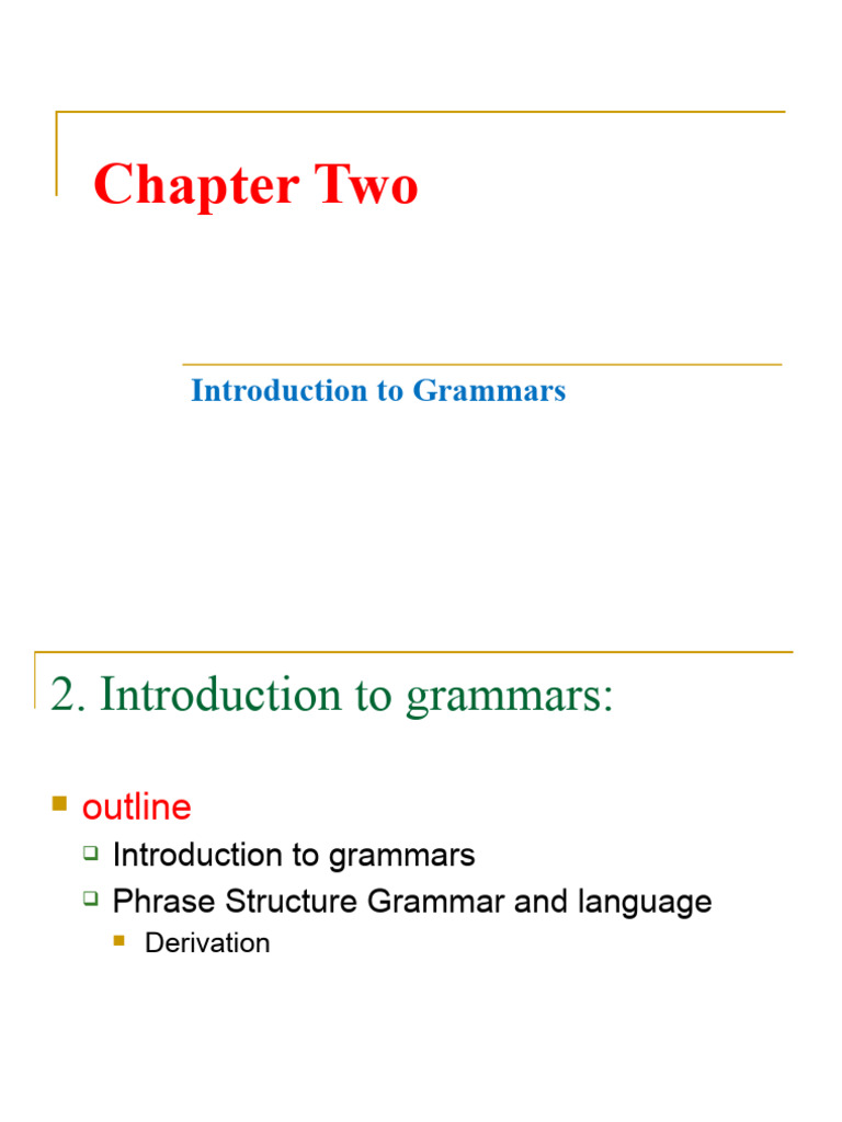 Formal Chapter 2 | PDF | Computer Programming | Syntax