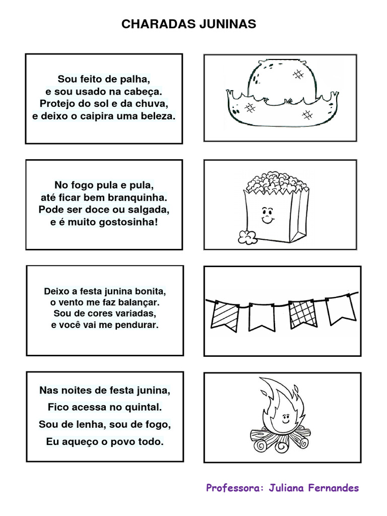 Charadas Juninas Pdf