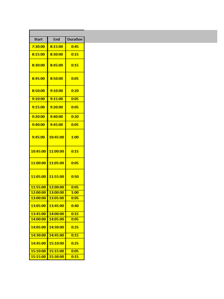 Training Schedule | PDF | Technology & Engineering