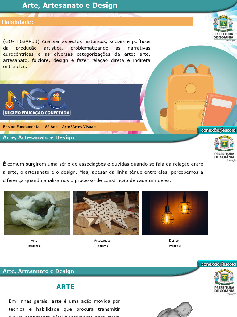 Diferenças entre Arte e Artesanato | PDF | Imagem | Esboço