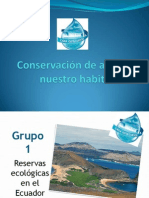 Conservación de Agua en Nuestro Habitat