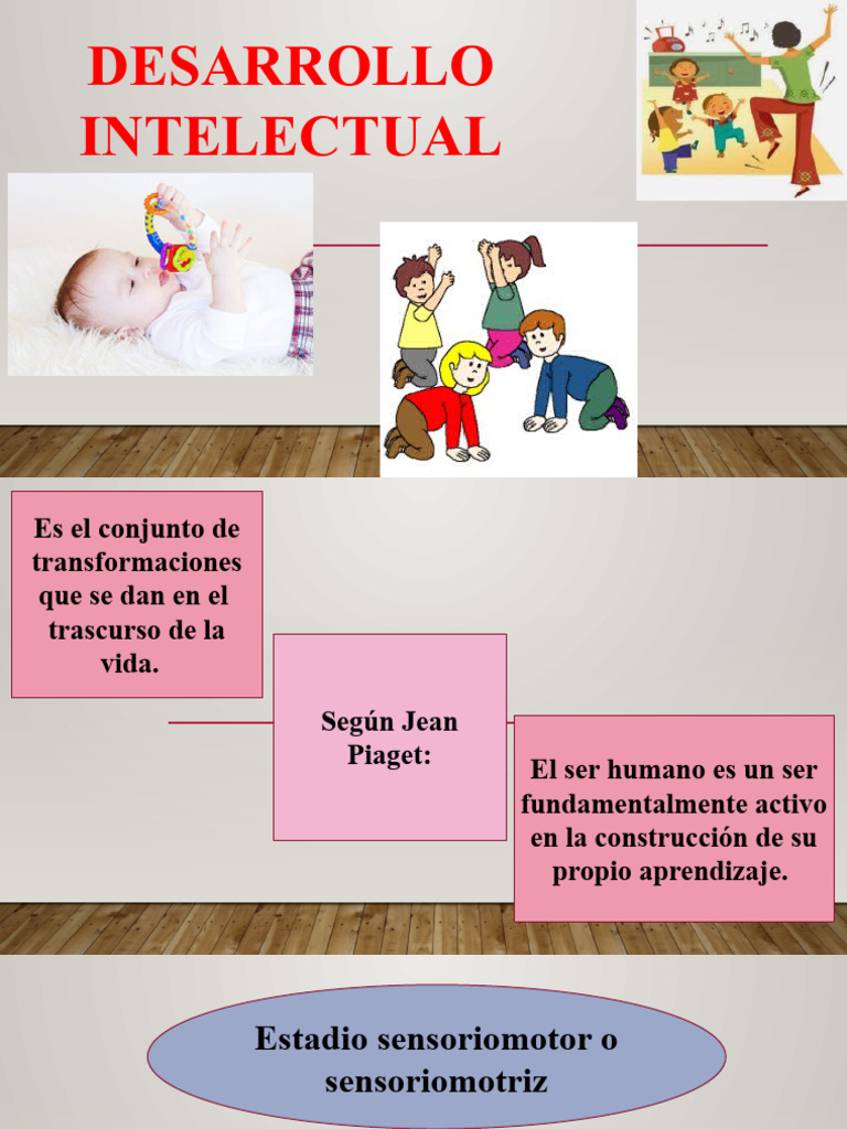 Etapas del Desarrollo Intelectual Infantil | PDF | Modificación de ...