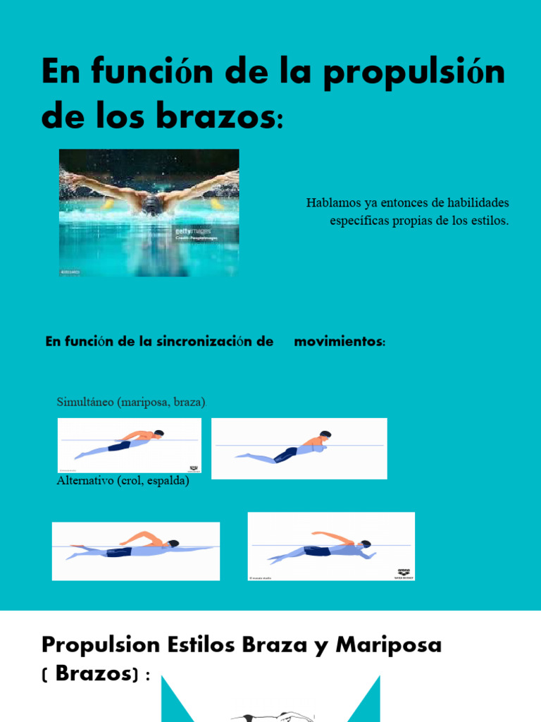 Propulsion y Posicion de Brazos | PDF