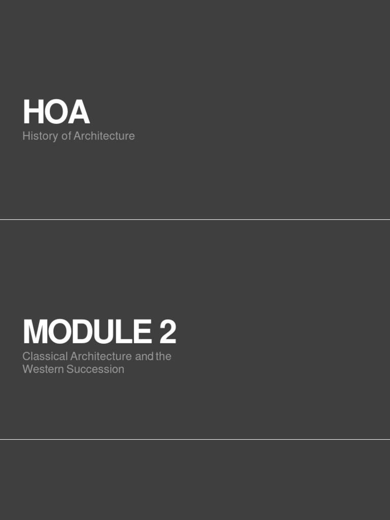 Classical to Modern Architecture Styles | PDF | Art Nouveau ...