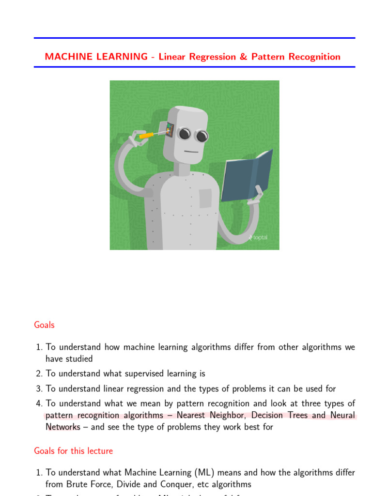 Linear reg machine learning elaborated download free pdf machine