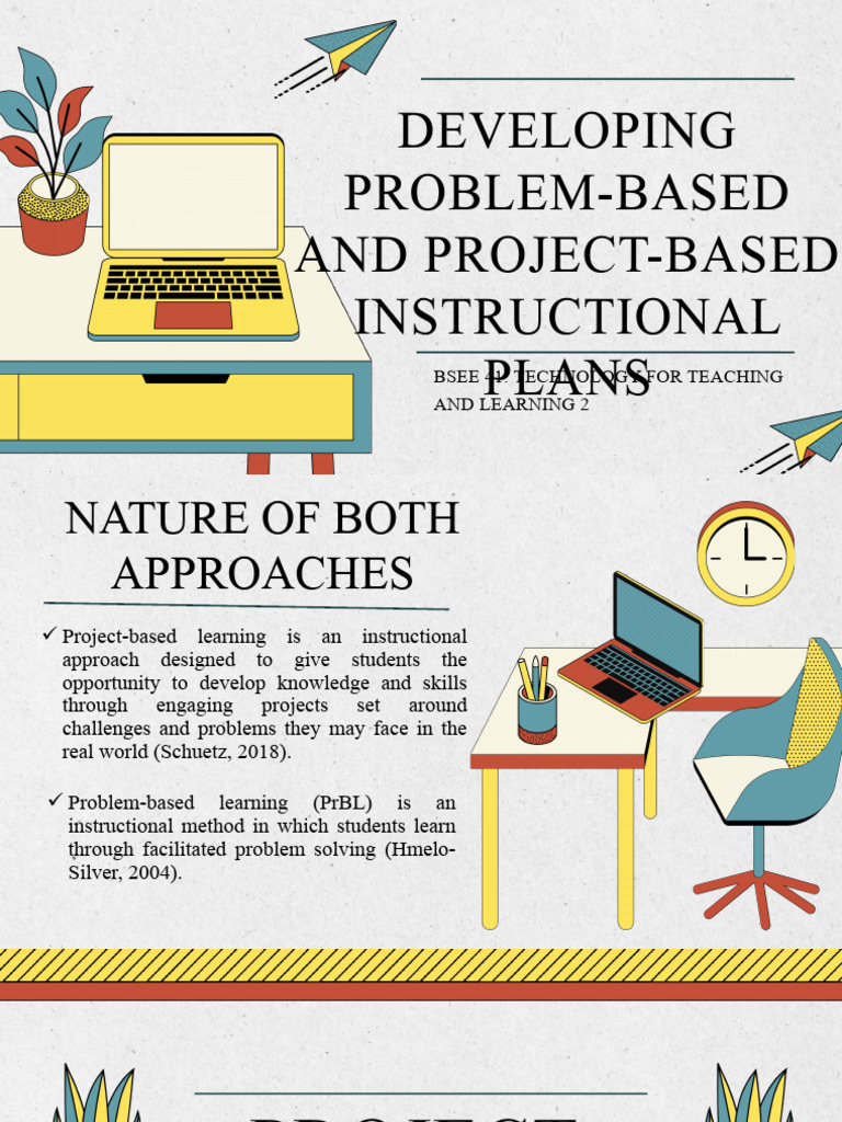 Lesson 5 Developing PBL and PRBL Instructional Plans | PDF | Project ...
