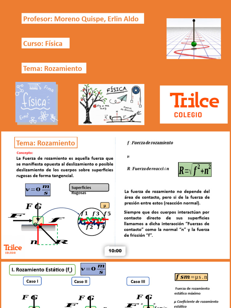 17 Rozamiento | PDF | Fricción | Ciencias fisicas