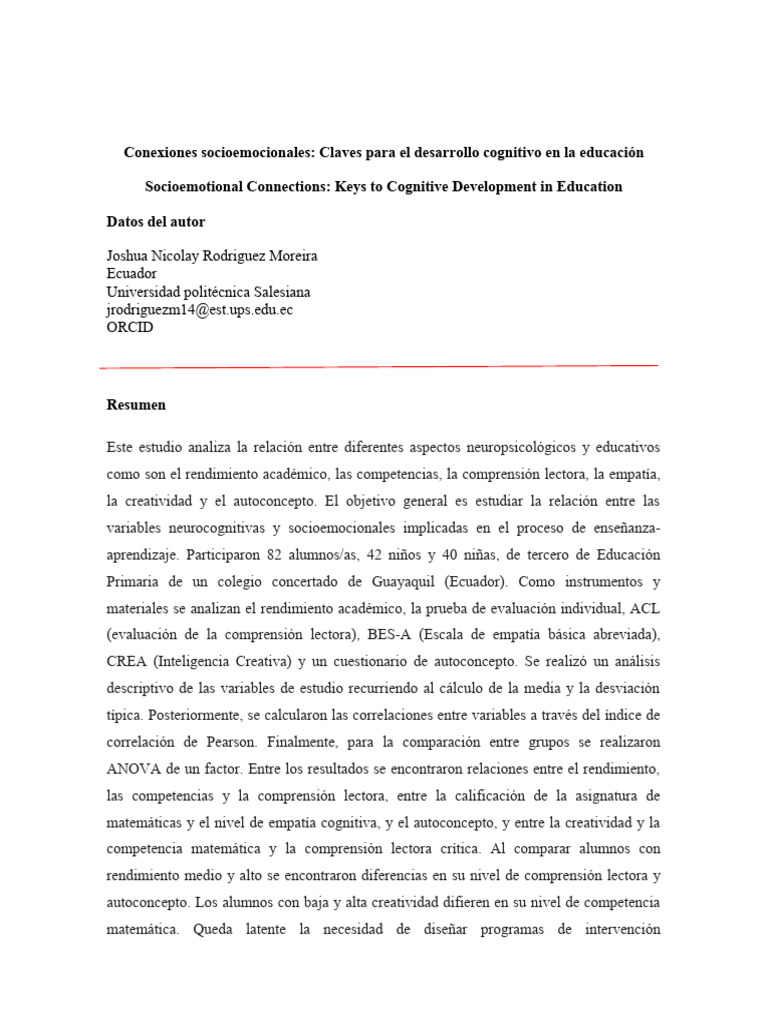 Marco Teórico | PDF | Las emociones | Aprendizaje