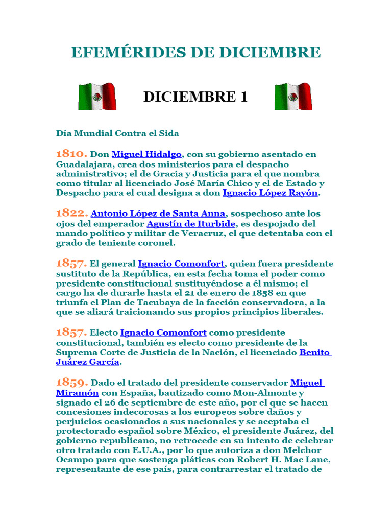 Image Result For Efemrides De Diciembre Efemerides Net