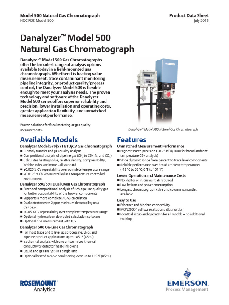 Dangc Pds 71 NGC Pds Model500 | PDF | Gas Chromatography | Chromatography