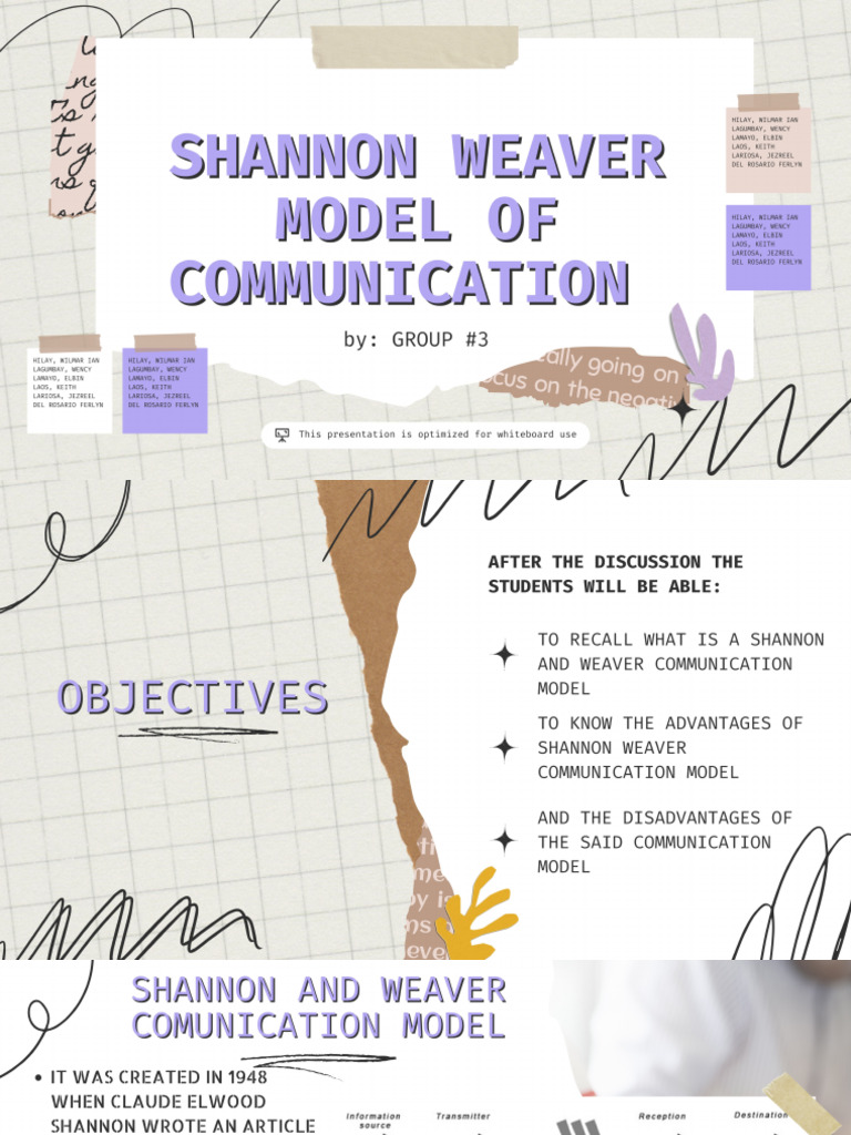 Shannon Weaver | PDF