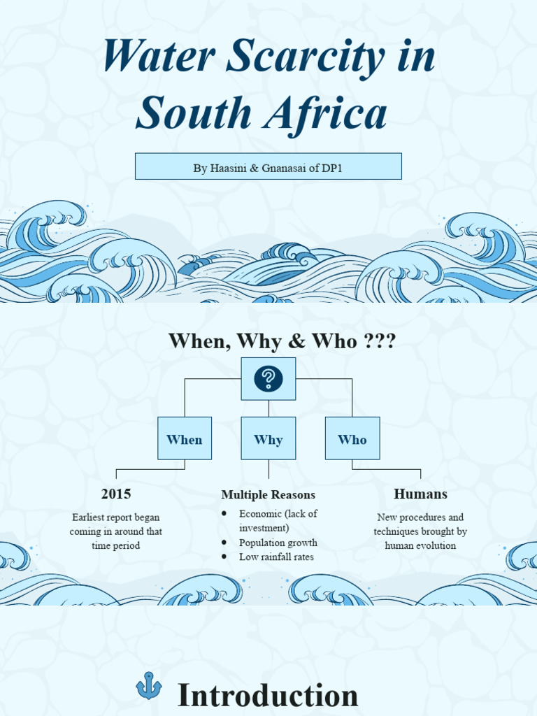Water Scarcity in Africa | PDF | Agriculture | Water Scarcity