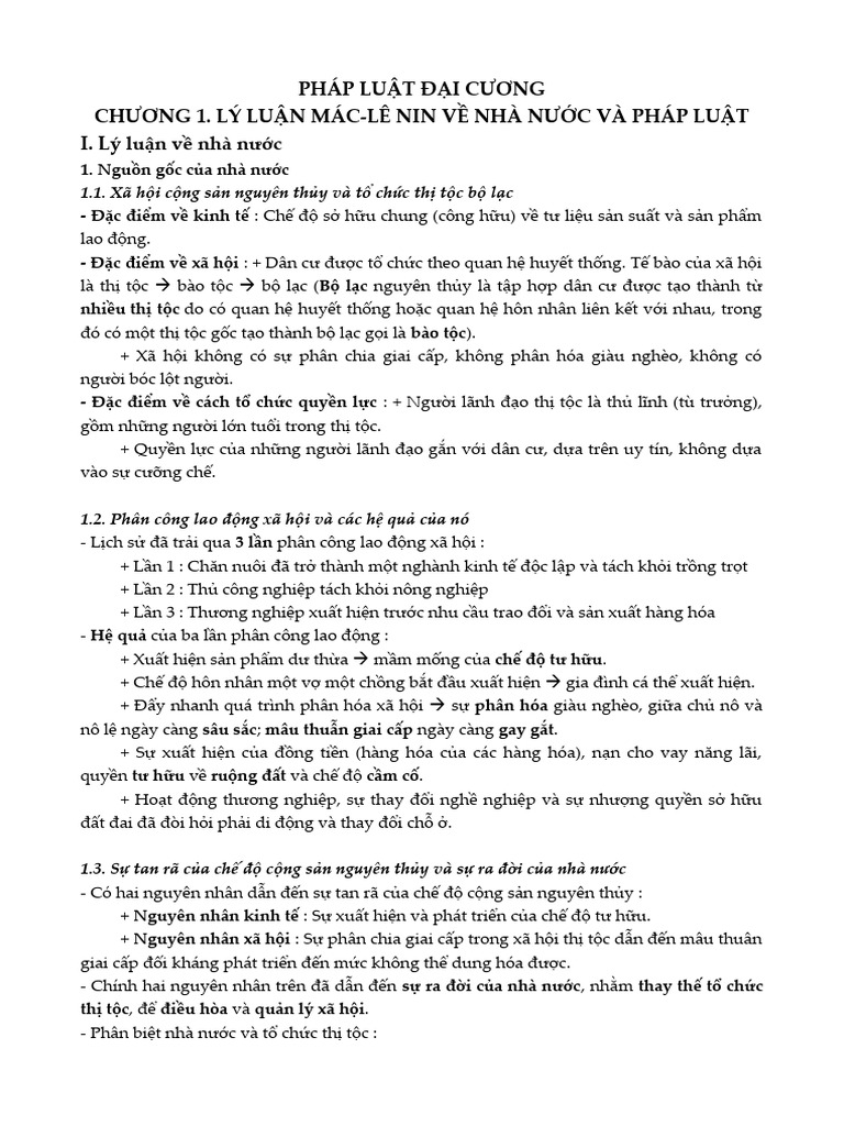 Chương 1 PLĐC | PDF