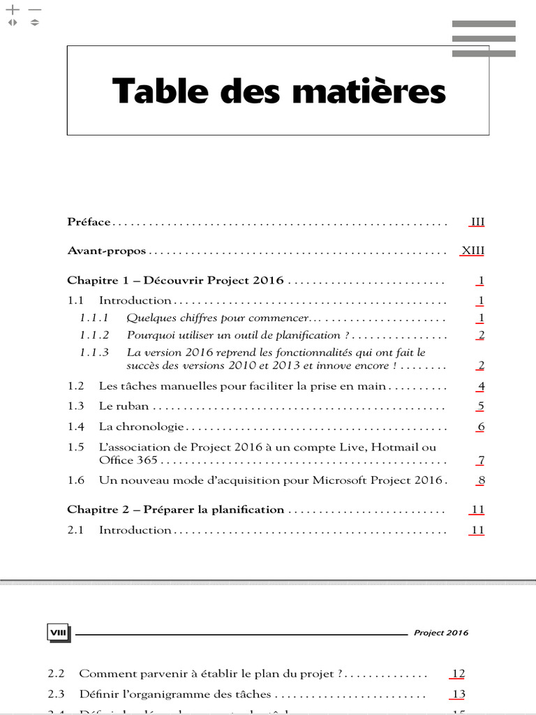 Guide d'utilisation MS Project 2016 PDF | PDF