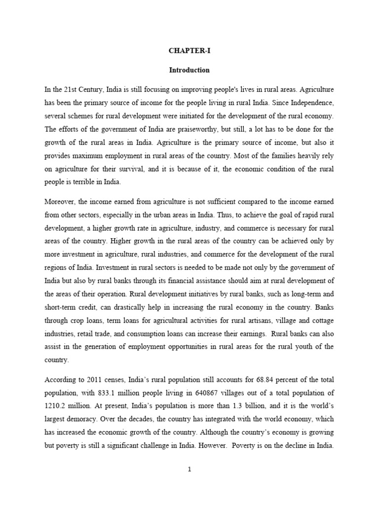 Rural Development Challenges in India | PDF | Economies