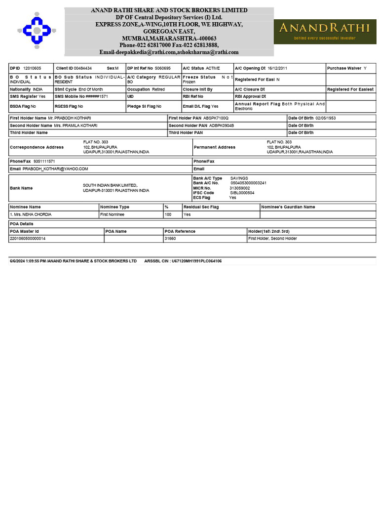 Client Master Report | Download Free PDF | Financial Services | Service ...