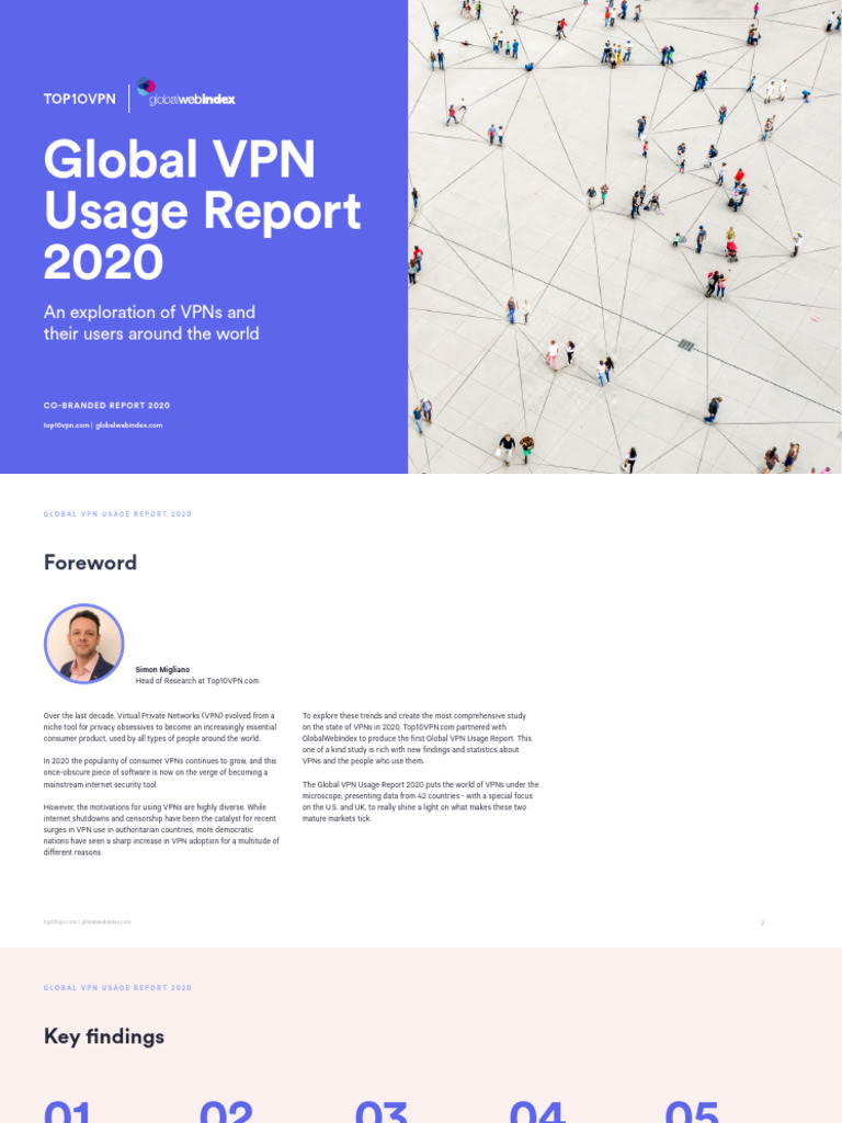 Global VPN Usage Trends 2020 | PDF | Virtual Private Network | Privacy