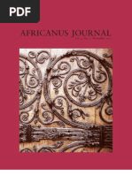 Africanas Journal Volume 3 No. 2