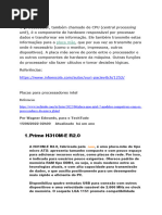 CPU Intel Core i7-10700 2.90GHz CPU PassMark 16-06-2021 | PDF | Unidade central de processamento