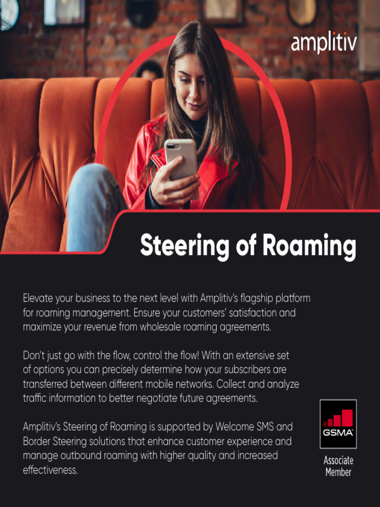Amplitiv's Roaming Management Solutions | PDF | Roaming | Customer ...