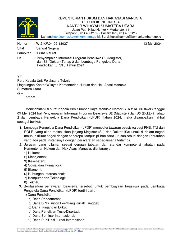 Pendaftaran Lpdp 2025 Tahap 2