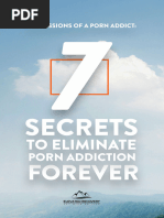 Confessions of A Porn Addict 7 Secrets New PDF Self Control  