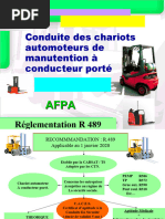 TEST THEORIQUE CACES - R489 DE LA CNAM Epreuve | PDF | Chariot ...