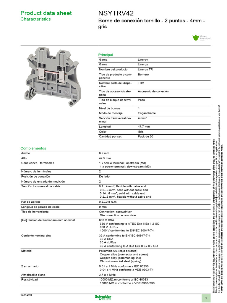 Bornes De Conexion Pdf