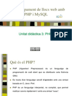 Llenguatge PHP Basic