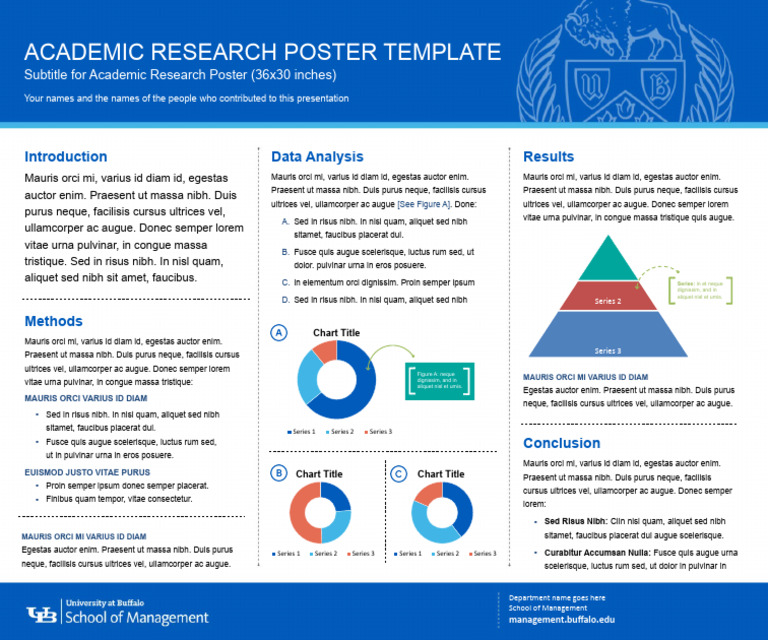 Academic Research Poster Template | PDF