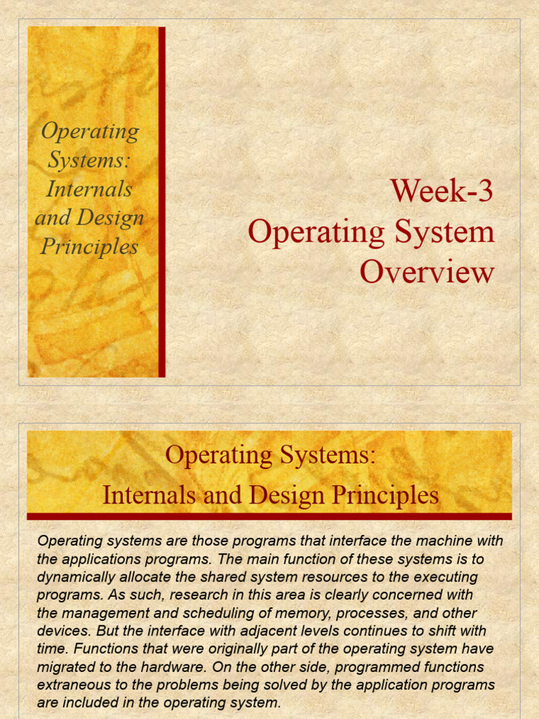 Week 03 | PDF | Process (Computing) | Operating System