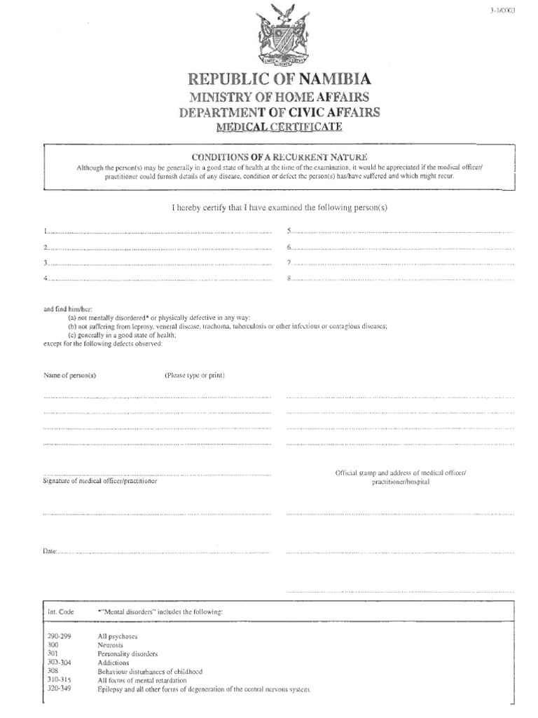 03 Form MedReport | PDF