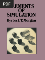 Byron J. T. Morgan (Auth.) - Elements of Simulation (1984