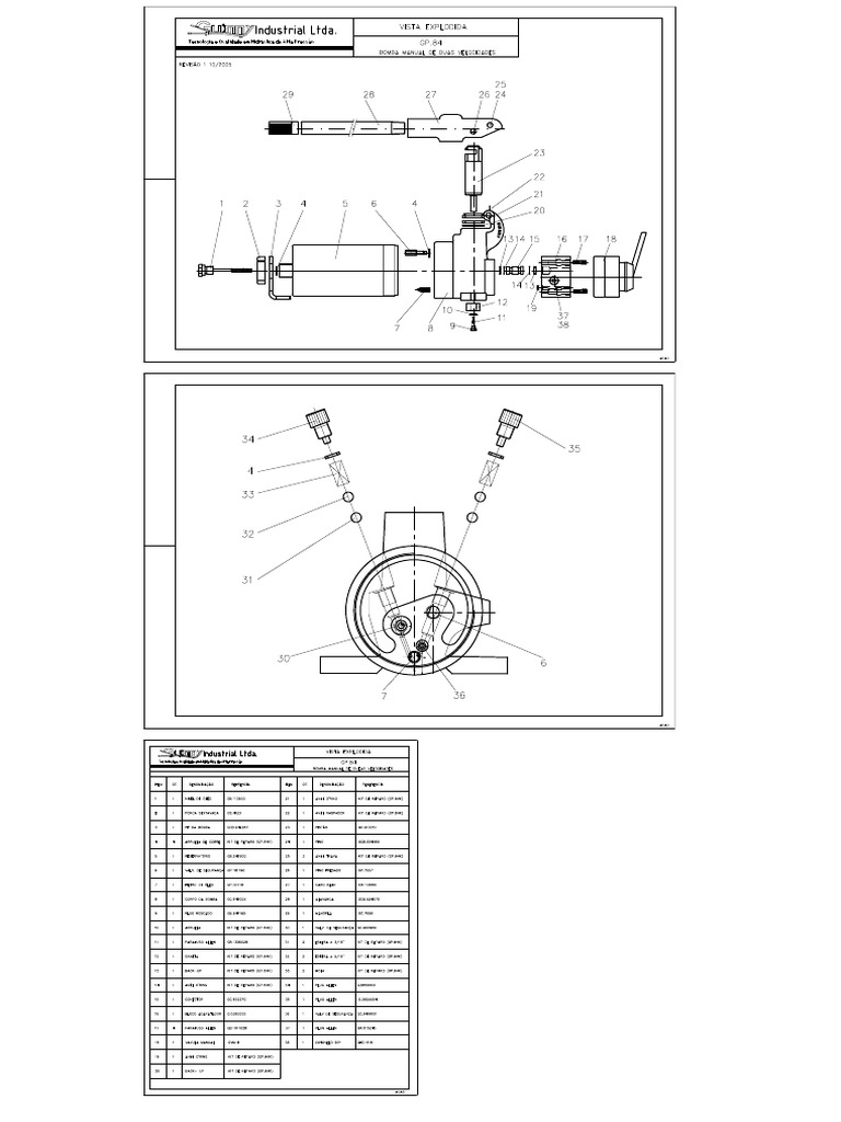 Parts Listgp84 | PDF