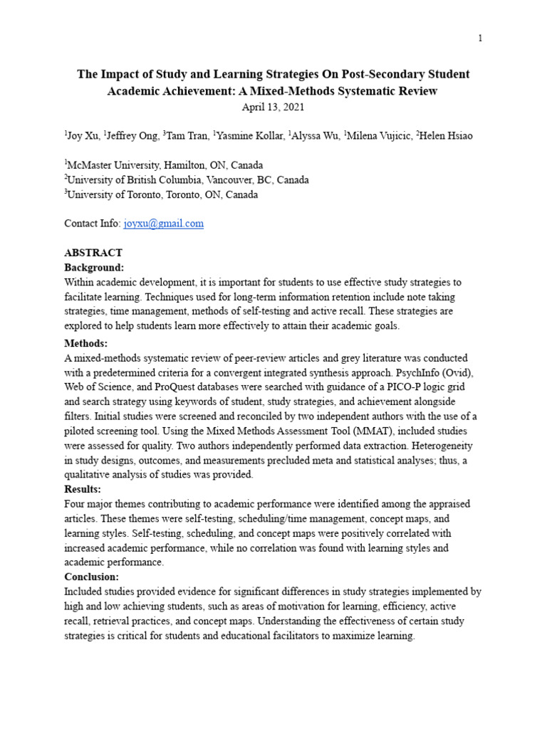 the-impact-of-study-and-learning-strategies-on-post-secondary-student