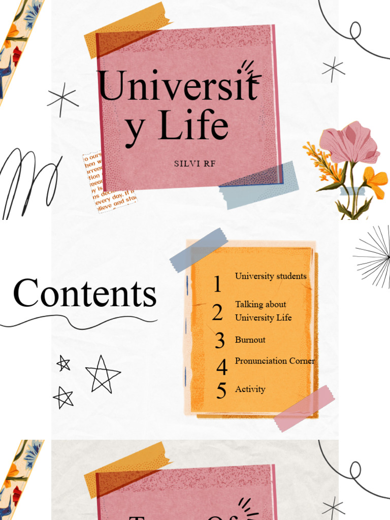 Understanding University Life Types | PDF | Language Arts & Discipline ...