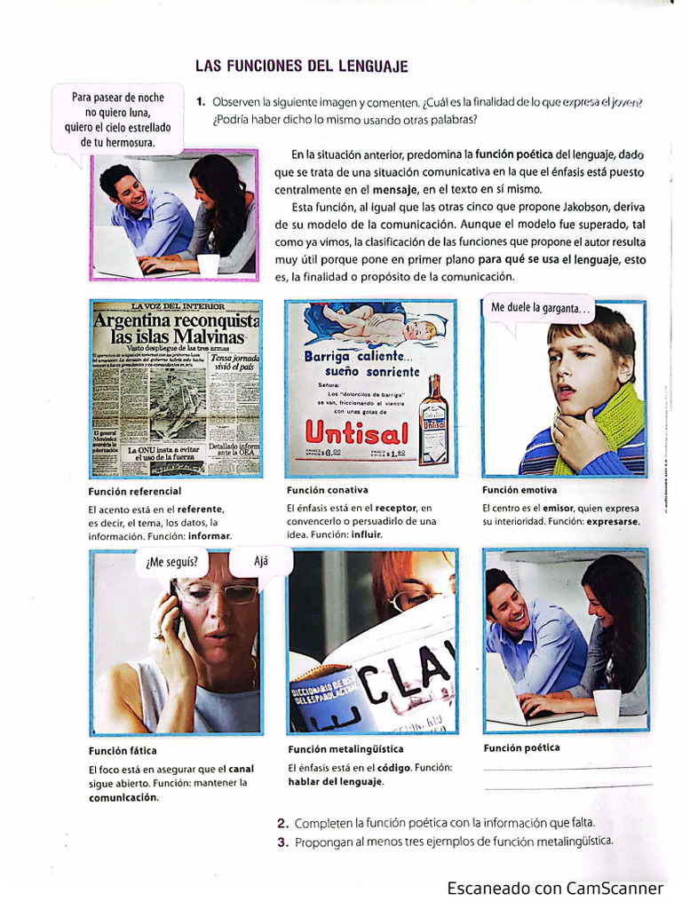 El Modelo de La Comunicación. Las Funciones Del Lenguaje.-3 | PDF