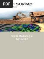 Solids Surpac