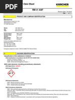 PAC Powder Safety Data Sheet | PDF | Water | Sodium Carbonate