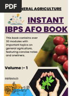 Agriculture and Rural Development Compendium - NABARD Grade A | PDF ...